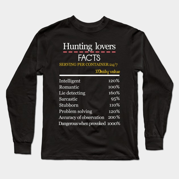 HUNTING Long Sleeve T-Shirt by ETTAOUIL4